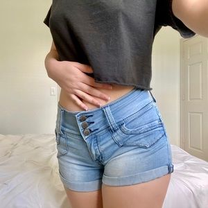 Blue Jean Shorts